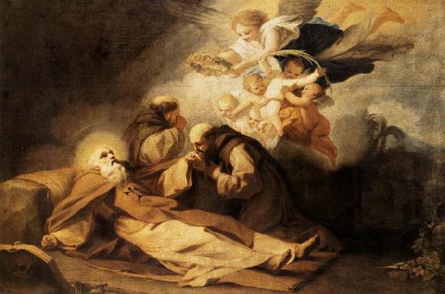 Antonio Viladomat y Manalt The Death of St Anthony the Hermit
